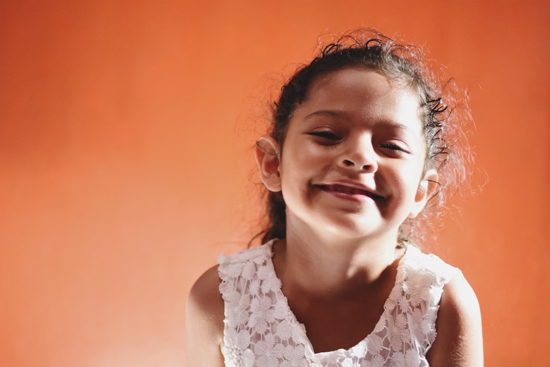smiling child portrait